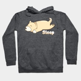 I Love Sleep Puppy Hoodie